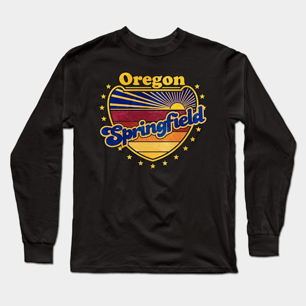 Springfield Oregon Long Sleeve T-Shirt by Jennifer